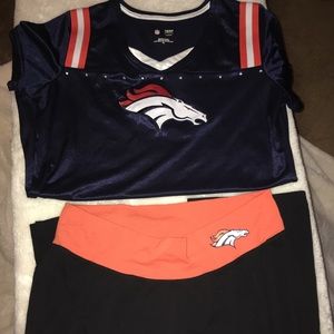 Broncos NFL Team apparel outfit